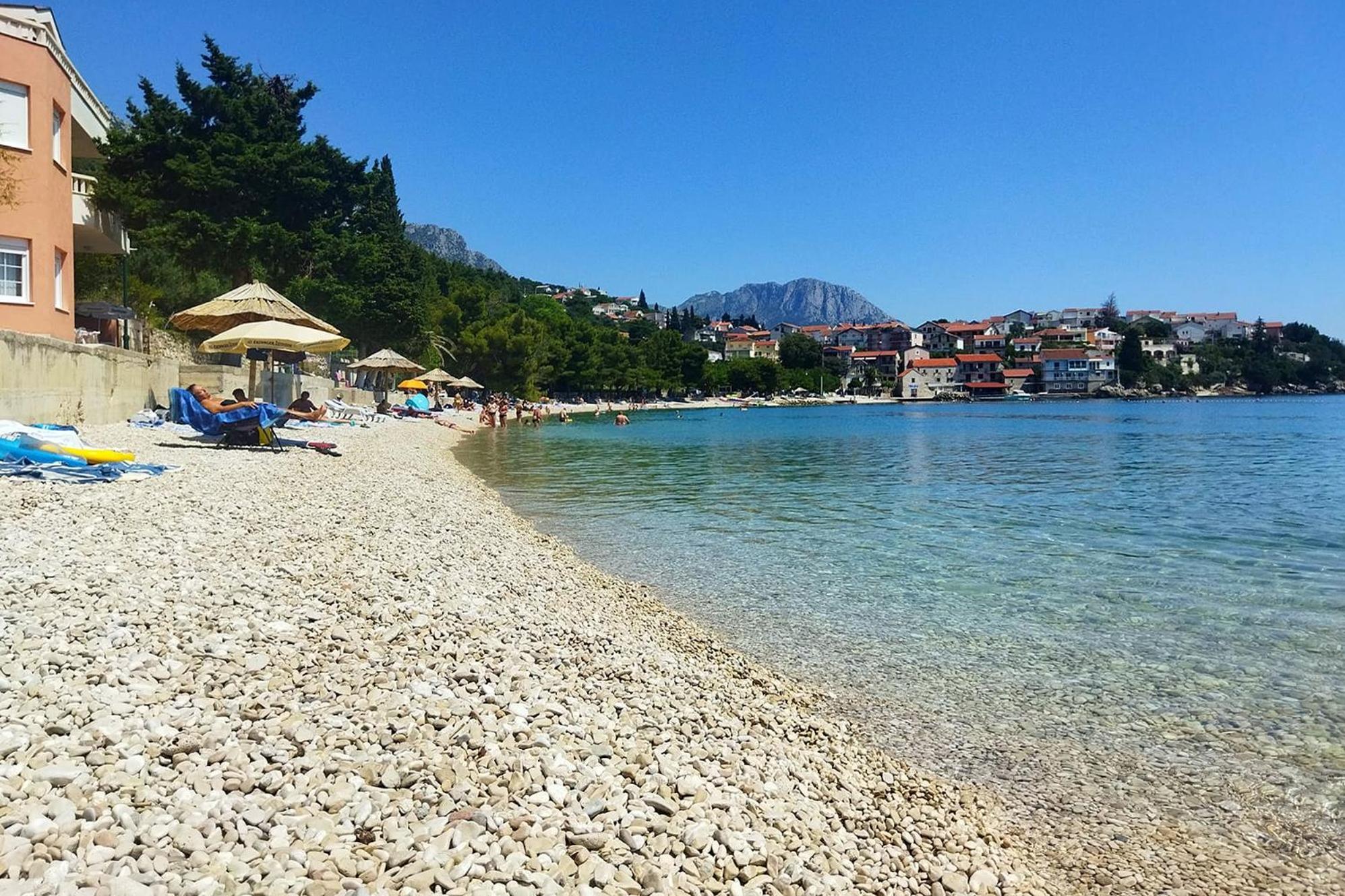 Apartments By The Sea Podaca, Makarska - 515 エクステリア 写真